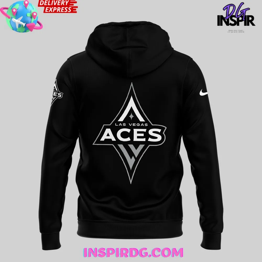 -Las Vegas Aces Wilson Plum 2024 Hoodie