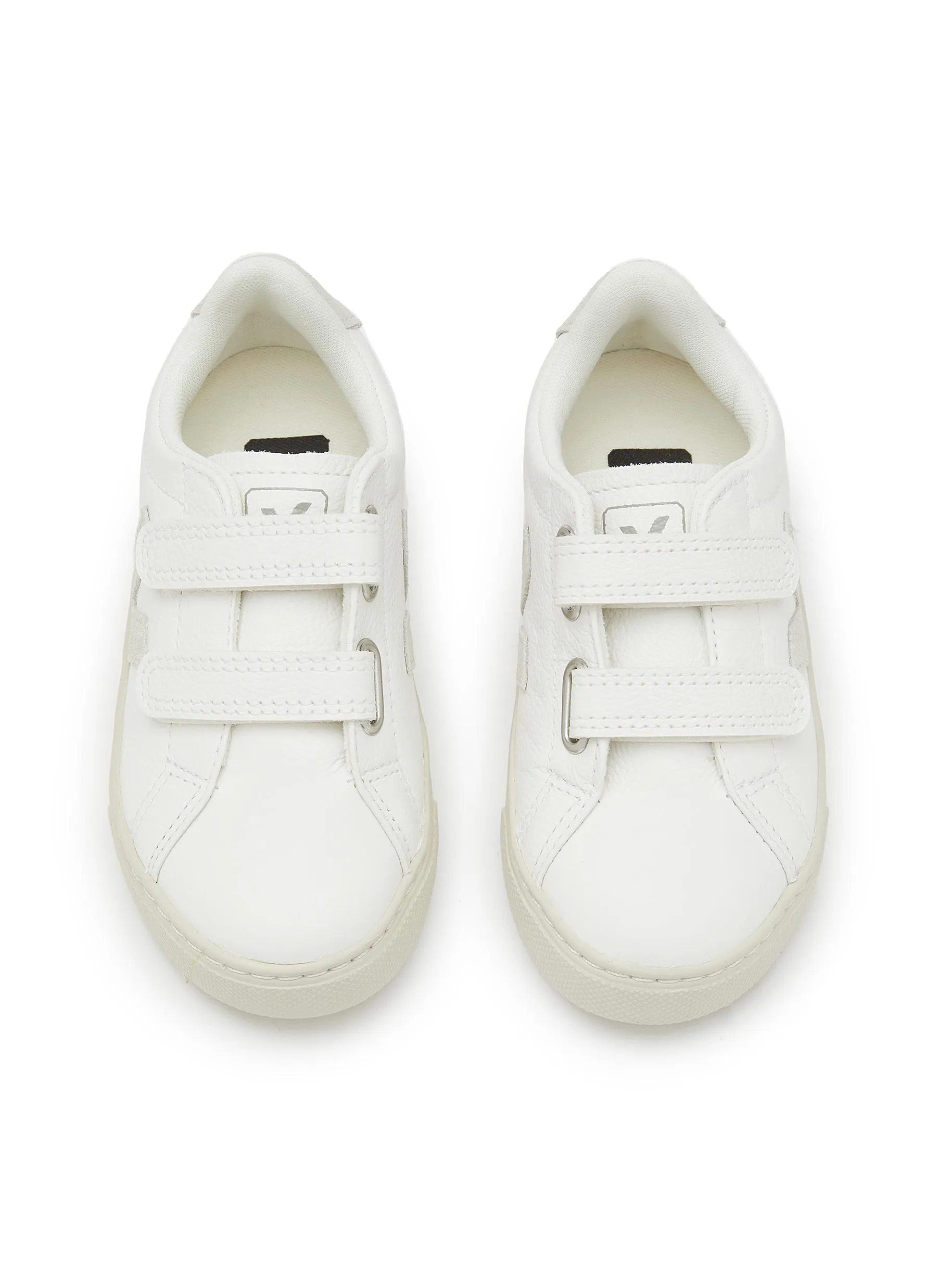 -----------VEJA ---- ------------ ----Esplar Velcro Leather Kids Sneakers --