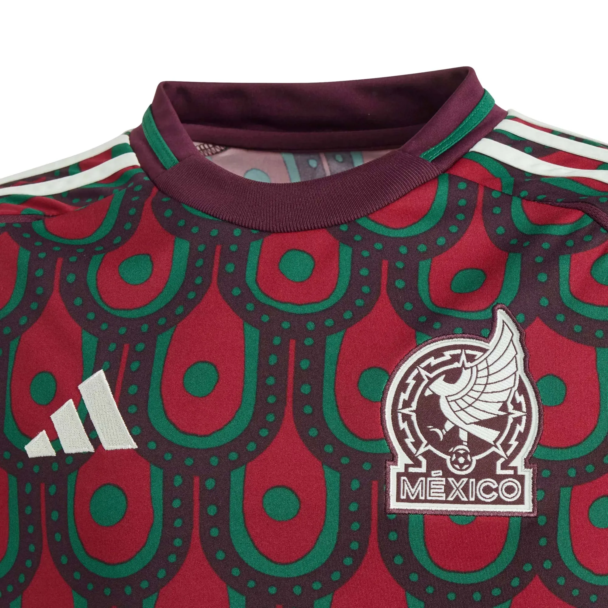 adidas Kids Mexico 2024/25 Home Jersey Multicolor