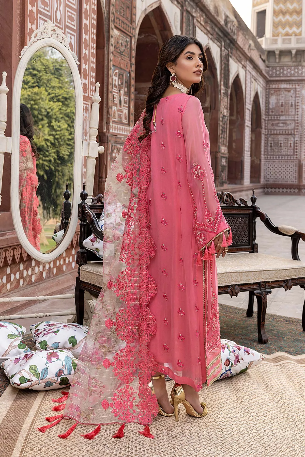 Allure Chiffon Embroidered Unstitched 3-Pcs Collection CAL22-03