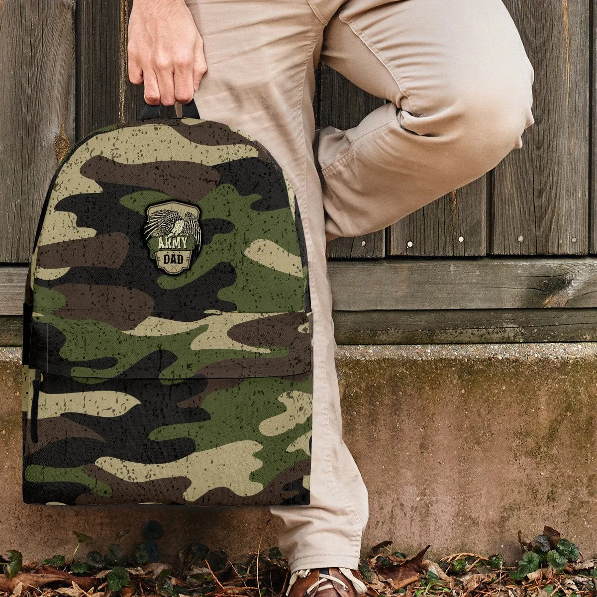 Army Dad Camouflage Backpack