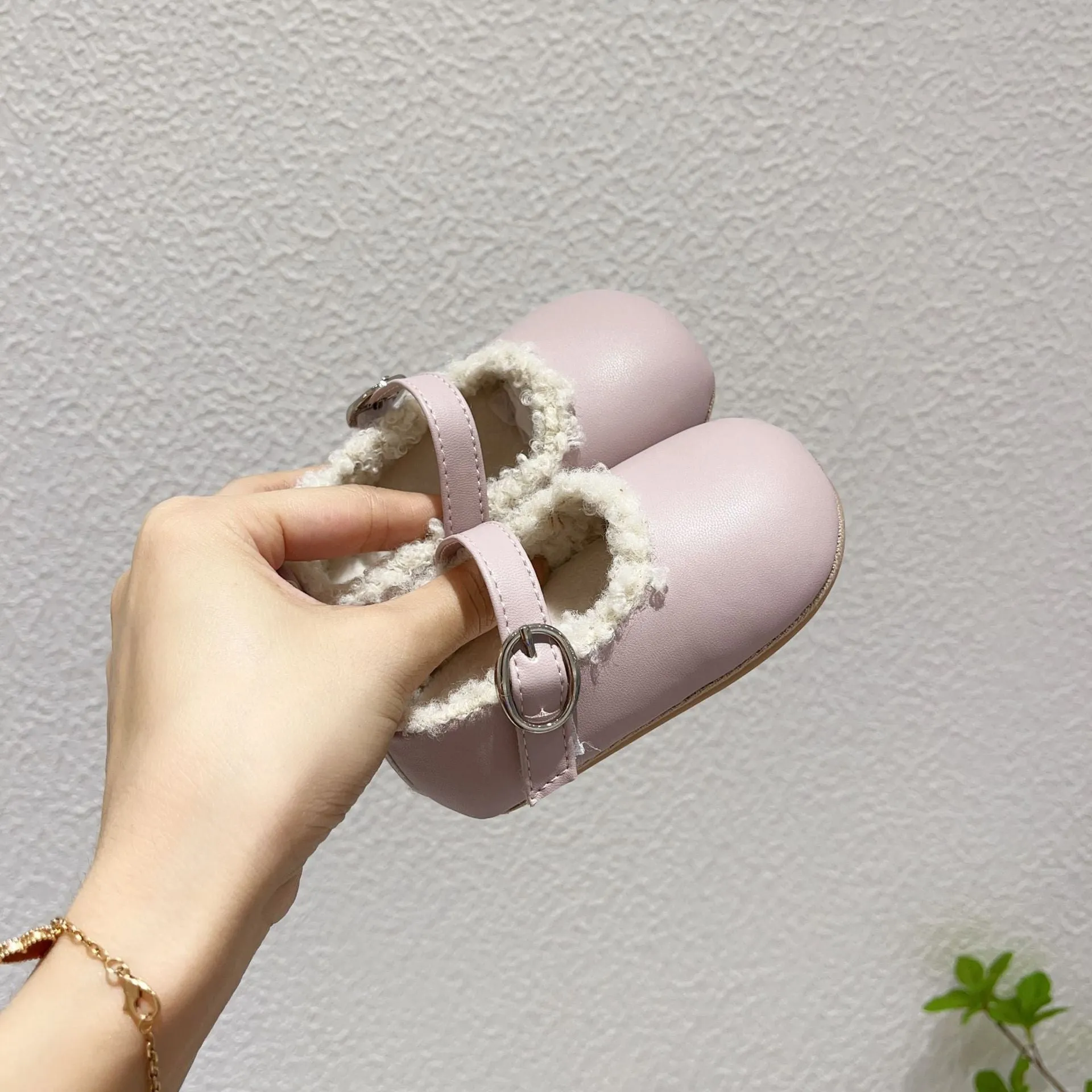 Baby Girls Solid Color Shoes Wholesale 231019135