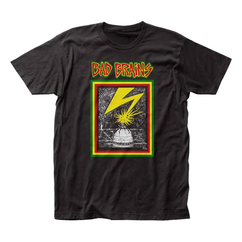 BAD BRAINS 'CAPITOL' BLACK T-SHIRT