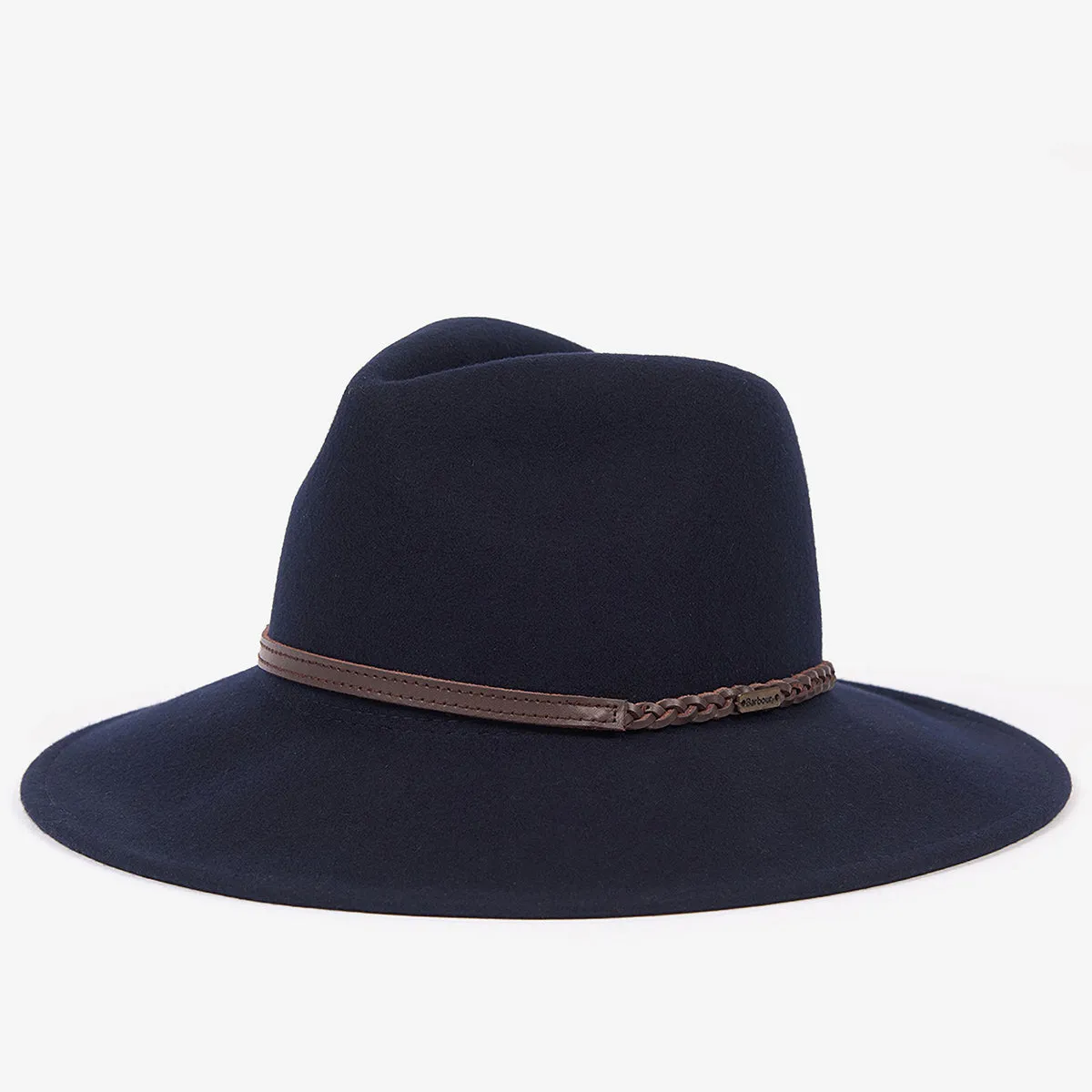 Barbour Women's Hut Tack Fedora in Navy