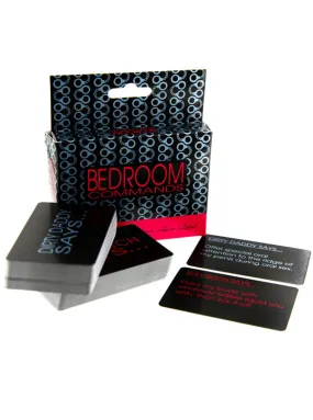 Bedroom Commands Card Game