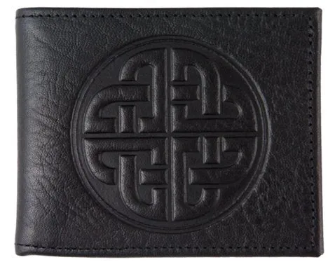 Bold Celtic Leather Wallet