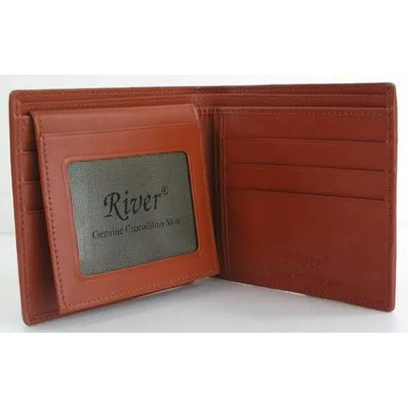 Brown Crocodile Wallet