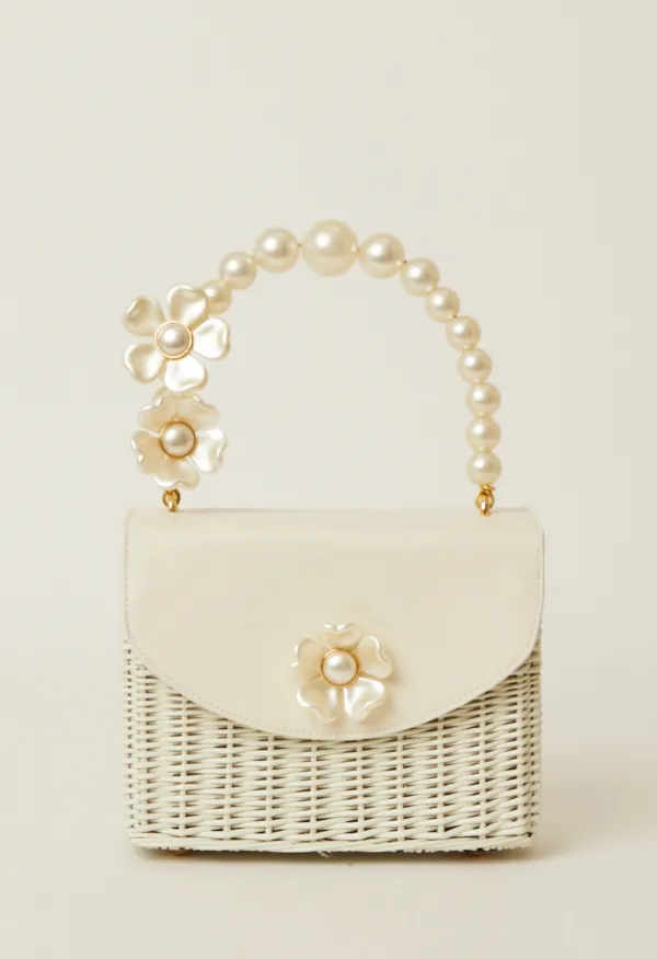 BTB Carrington Box Clutch | Ivory