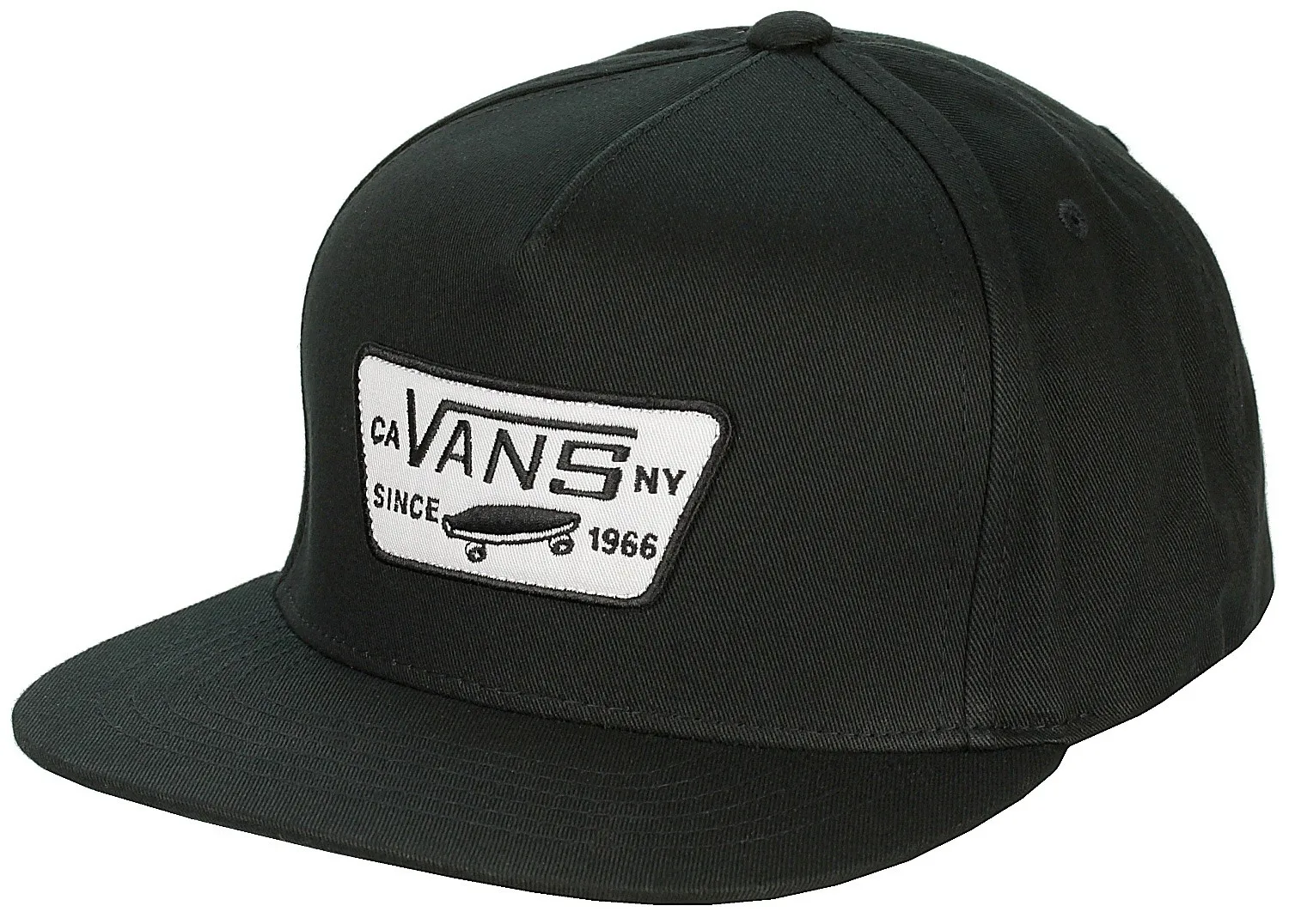 cap Vans Full Patch Snapback - True Black