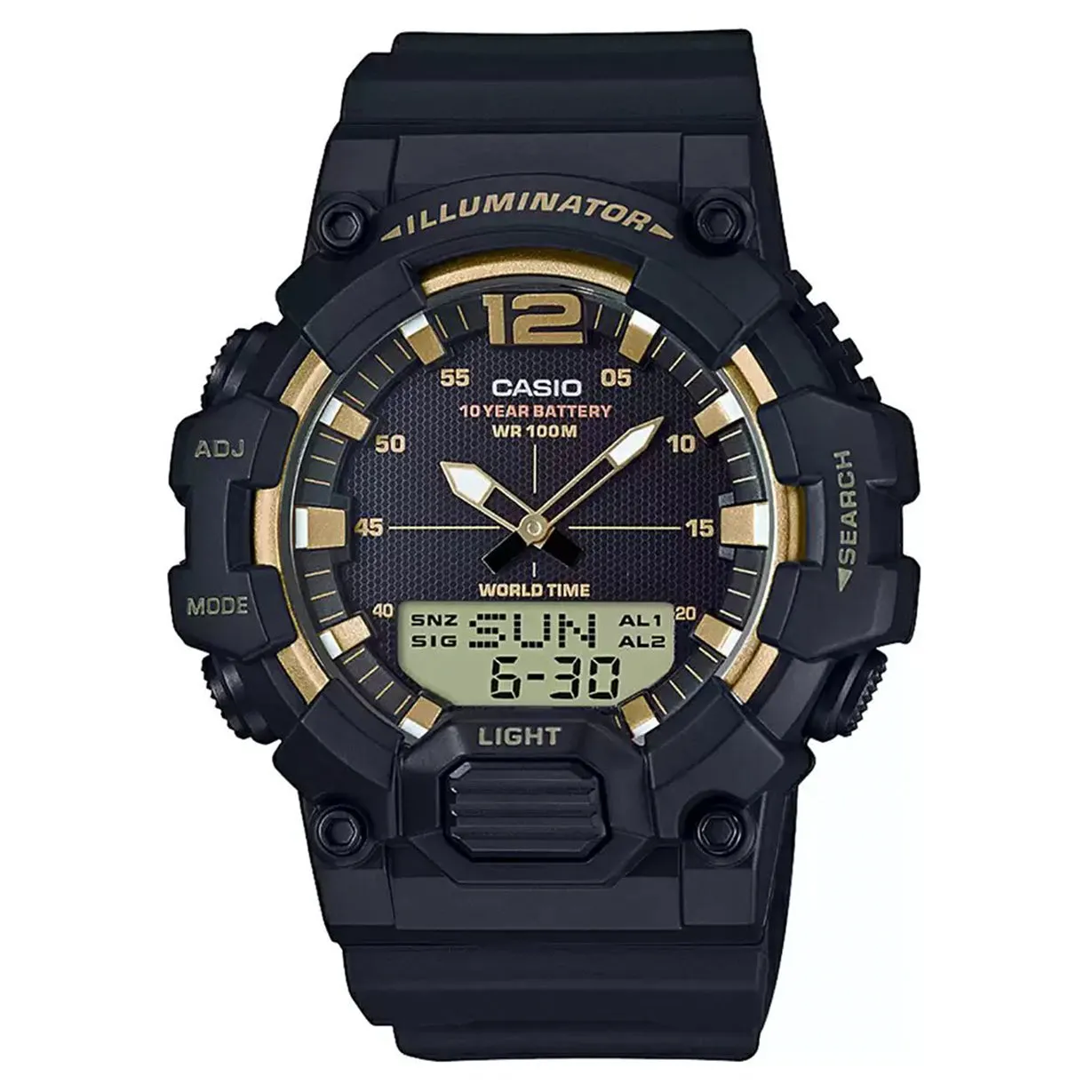 Casio Youth Black Dial Men 48.8mm