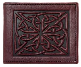 Celtic Weave Leather Wallet