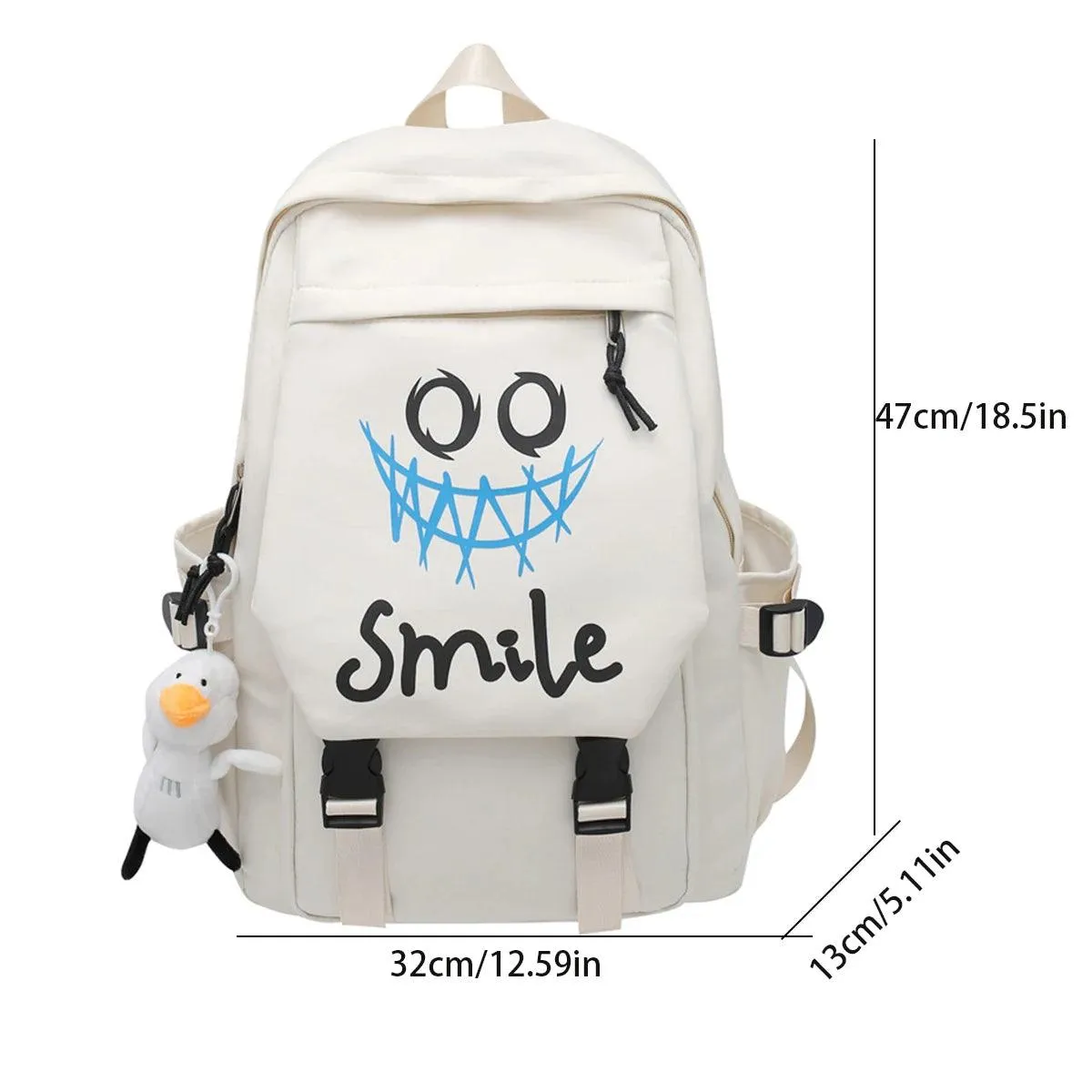 Chic Adventures Await - ACB1246 Cool Backpack - Kawaii School Bag