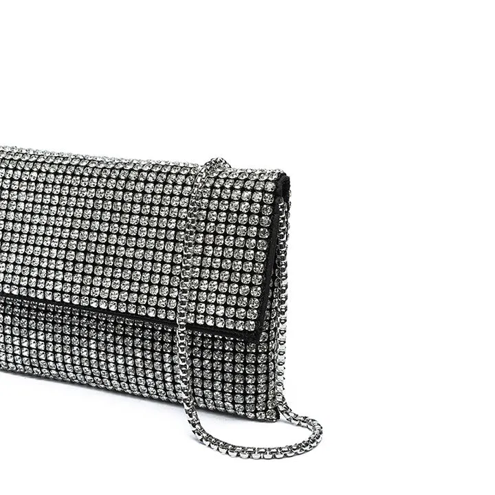 Clutch Bag with Rhinestones TB 09