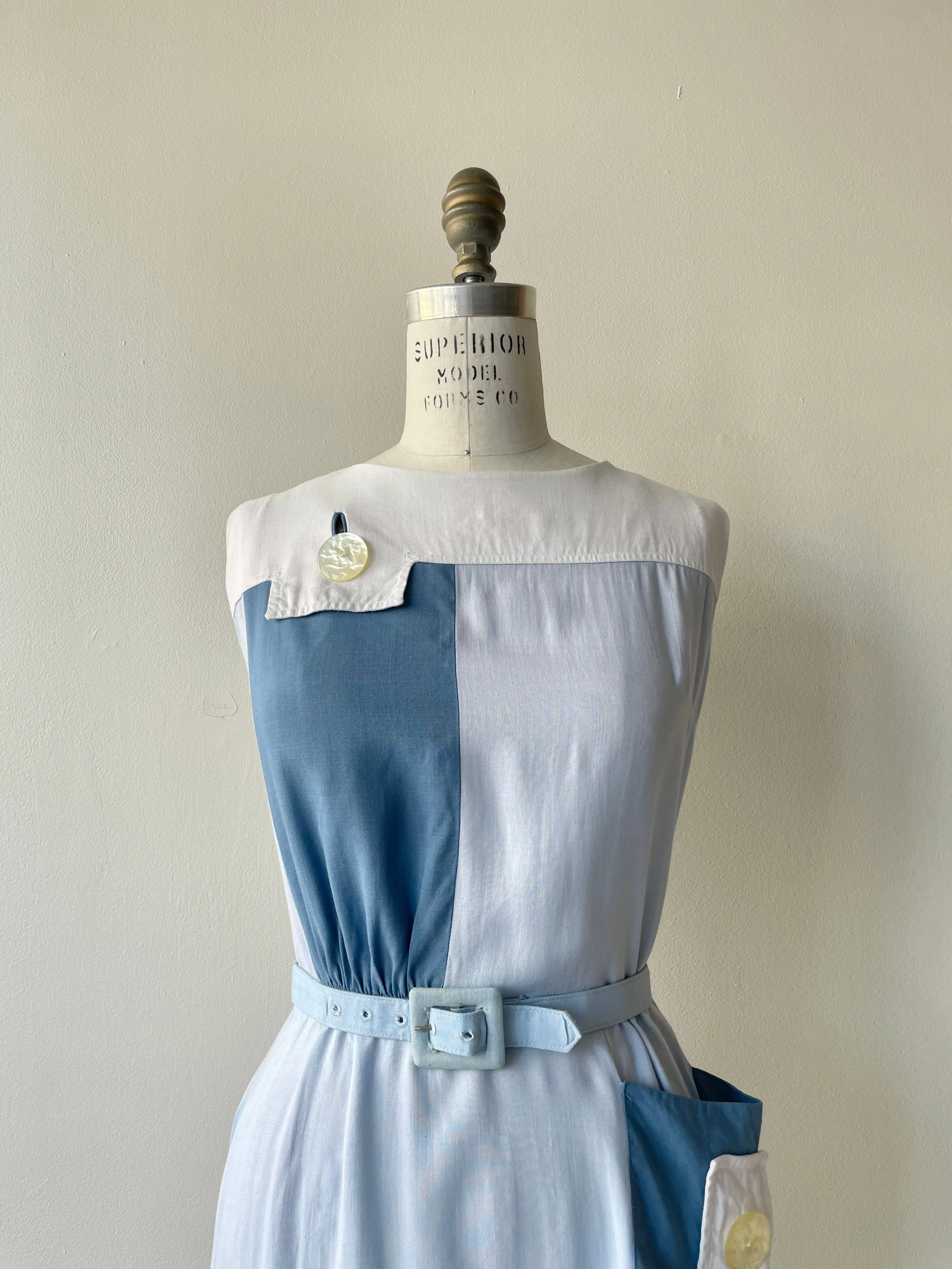 Colorblock Dress | 1950s