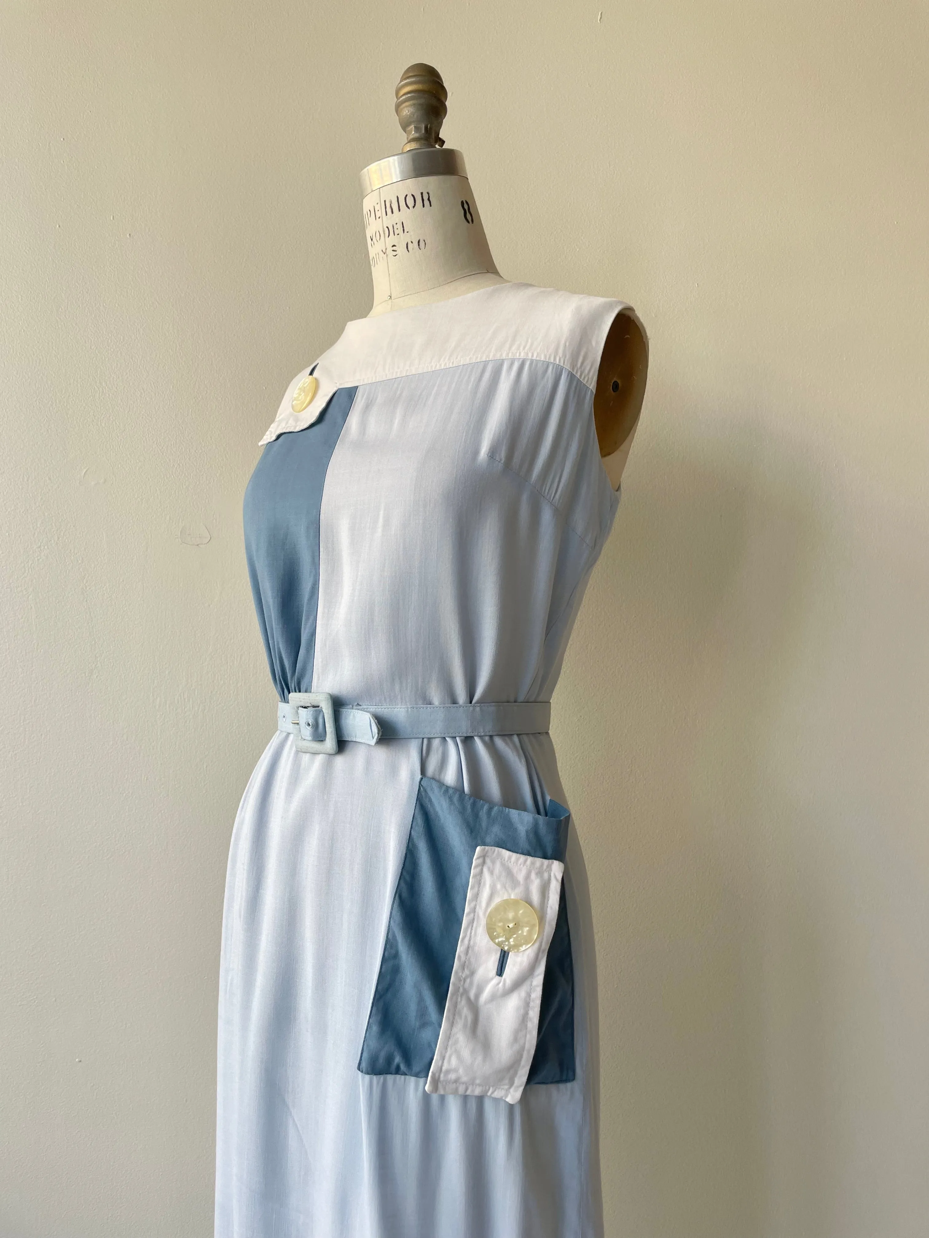 Colorblock Dress | 1950s