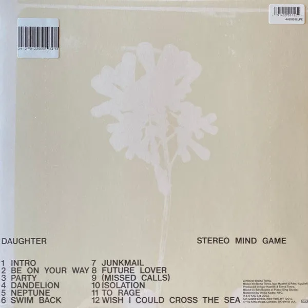 Daughter  ~ Stereo Mind Game