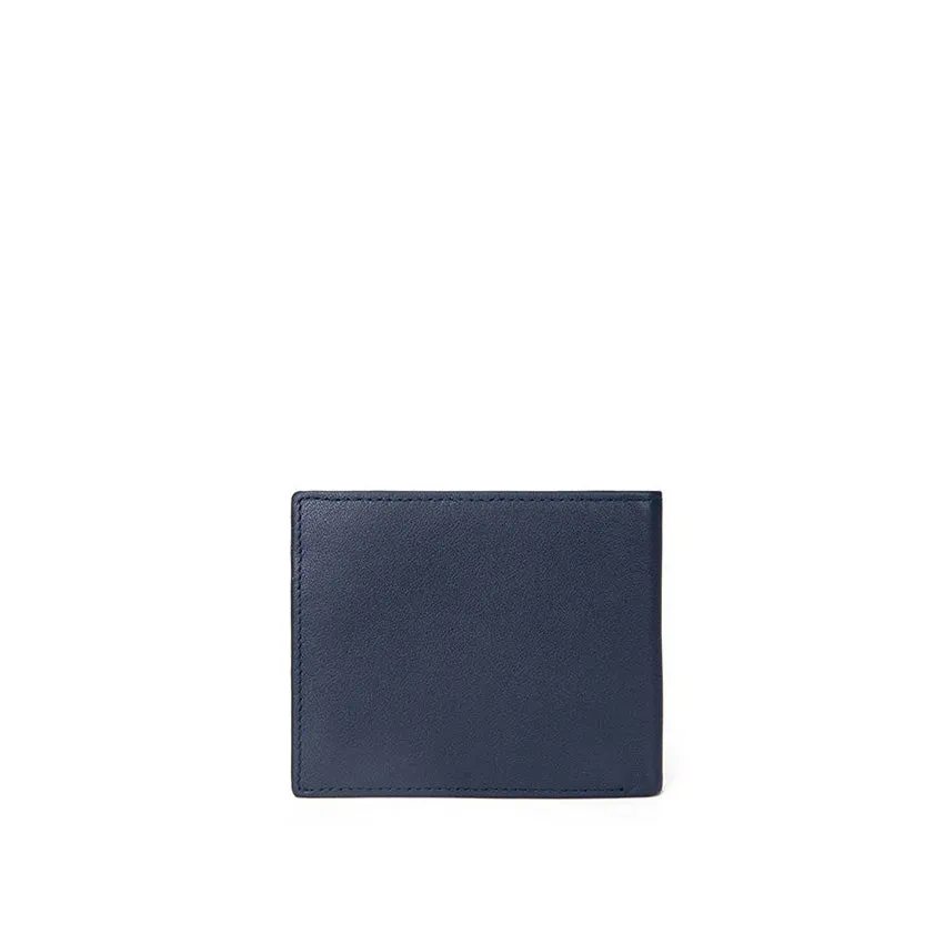 Declan Short Men's Wallet With Flip - Navy