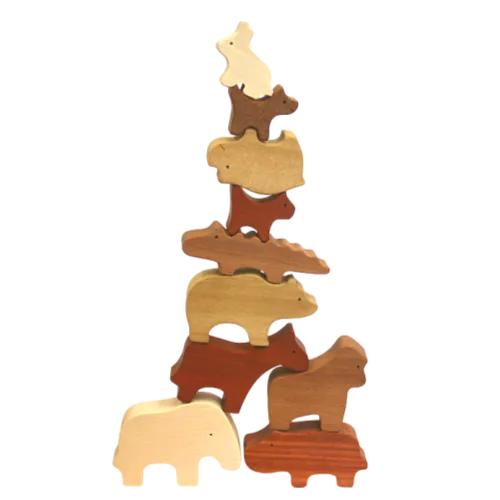 Discoveroo Animal Stacking Game