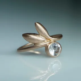 Double Leaf Ring