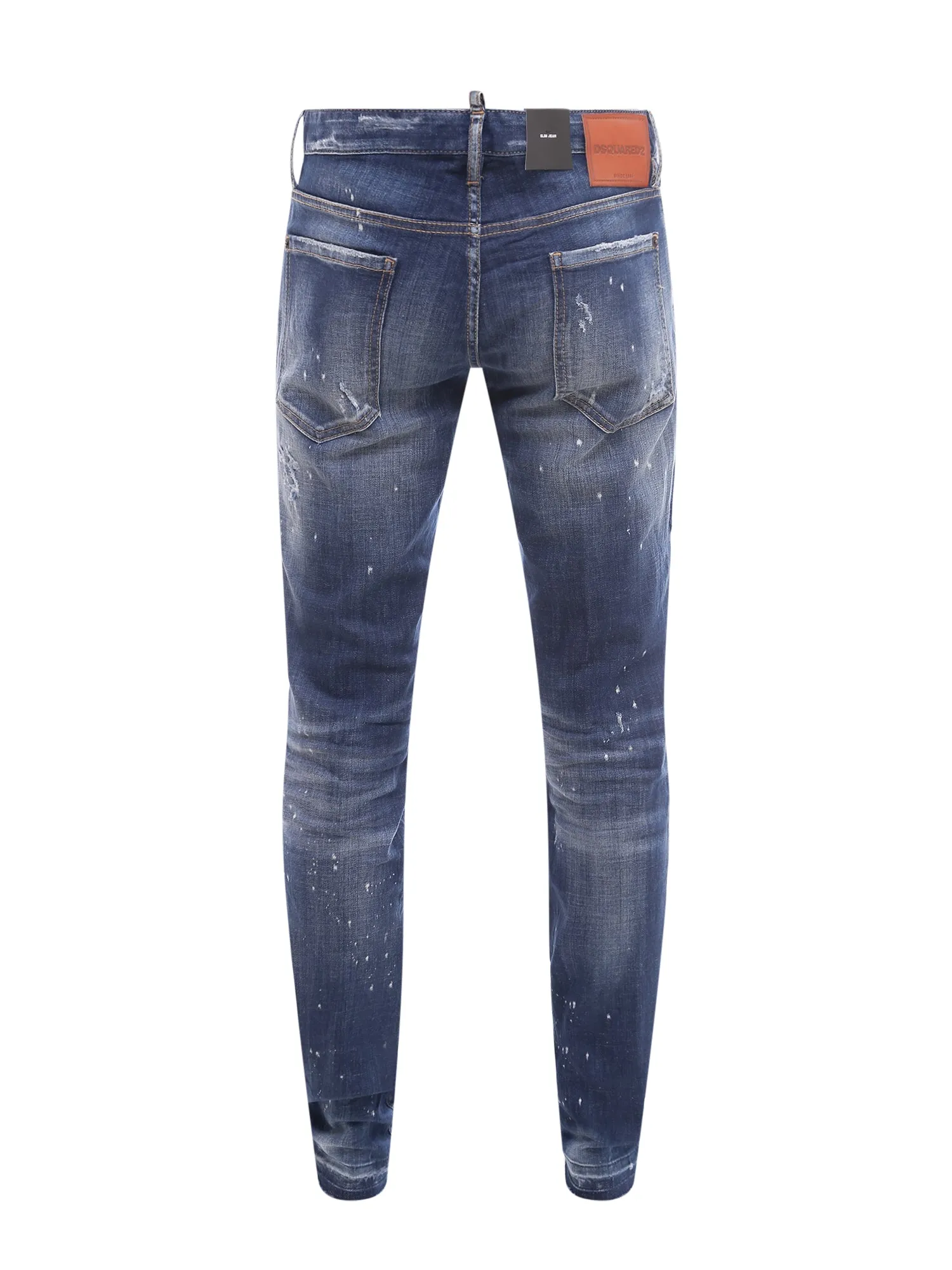 Dsquared2 Distressed Slim Fit Jeans