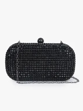 Elevate Your Evening Studded Clutch