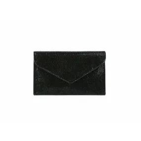 Evening Envelope Clutch in Black