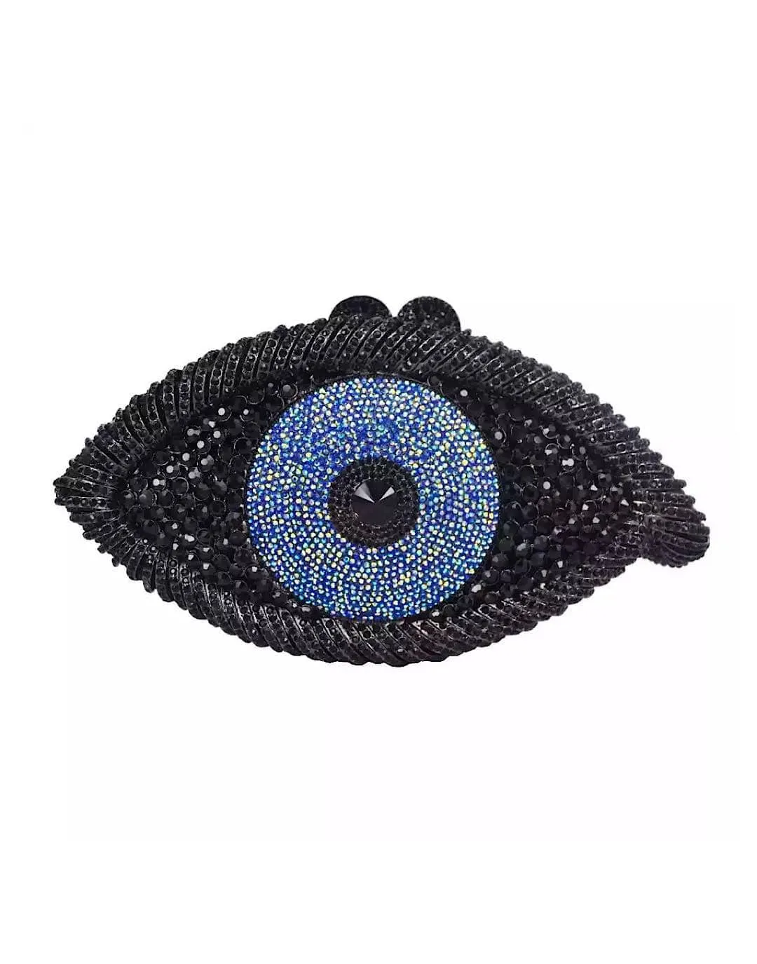 Evil Eye Crystal Evening Clutch