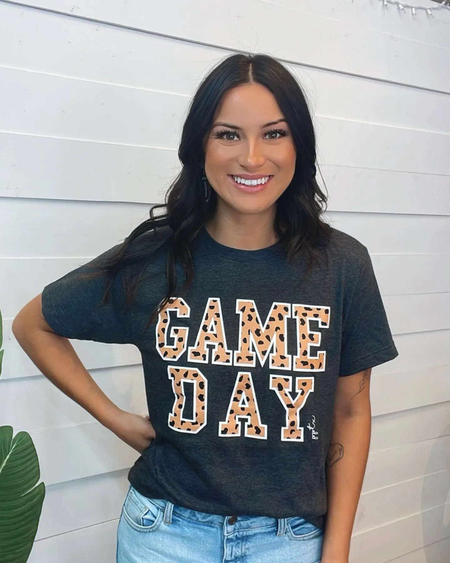 Game DAY Cheetah Tee