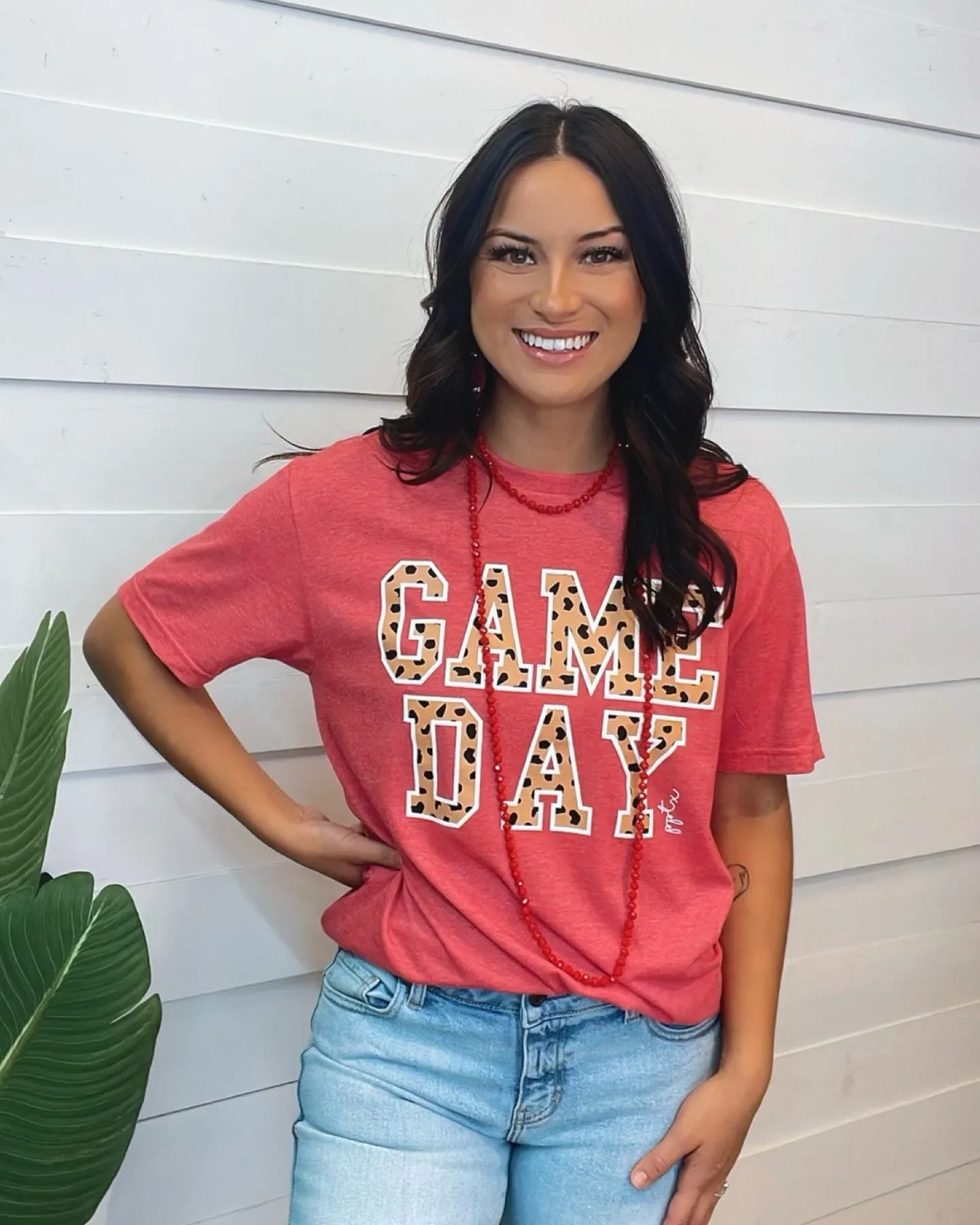 Game DAY Cheetah Tee