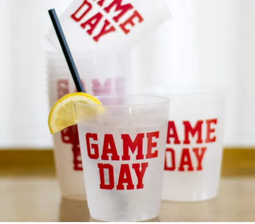 Game Day Party Cup