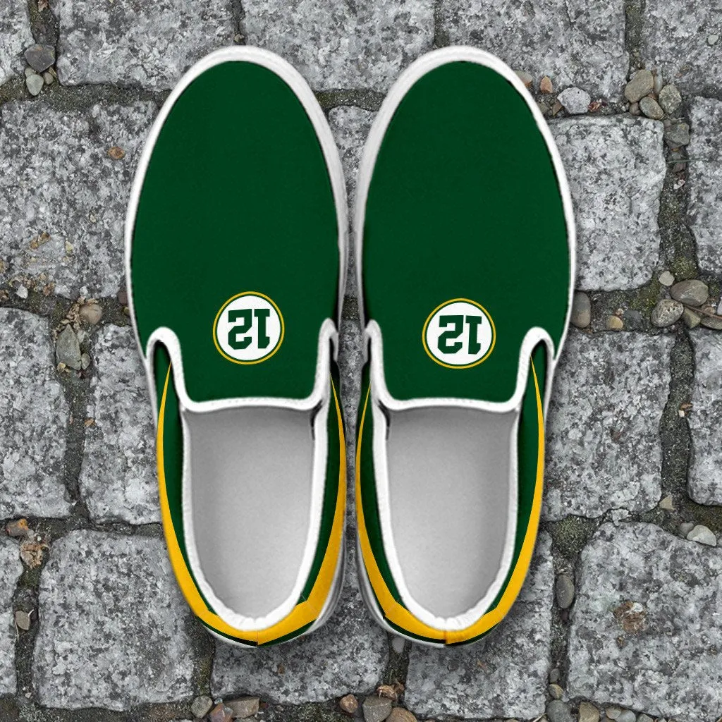 Green Bay 12 Sports Slip On Shoes