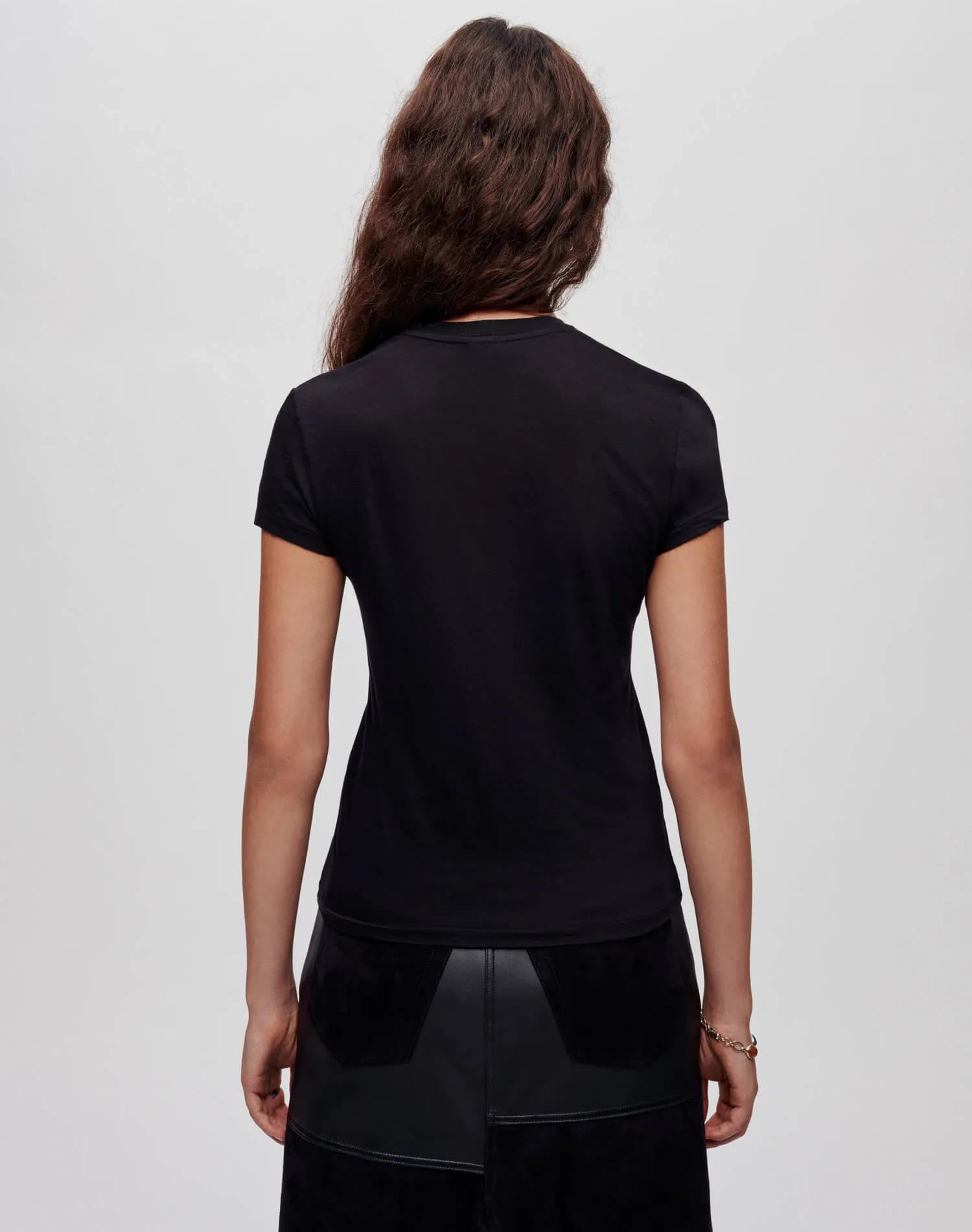 Hanes Sheer Slim Tee - Black