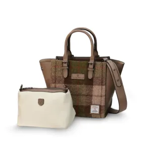 Islander Medium Caillie Tote with Harris Tweed