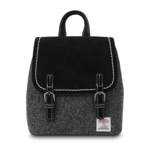 Islander Mini Jura Backpack with Harris Tweed