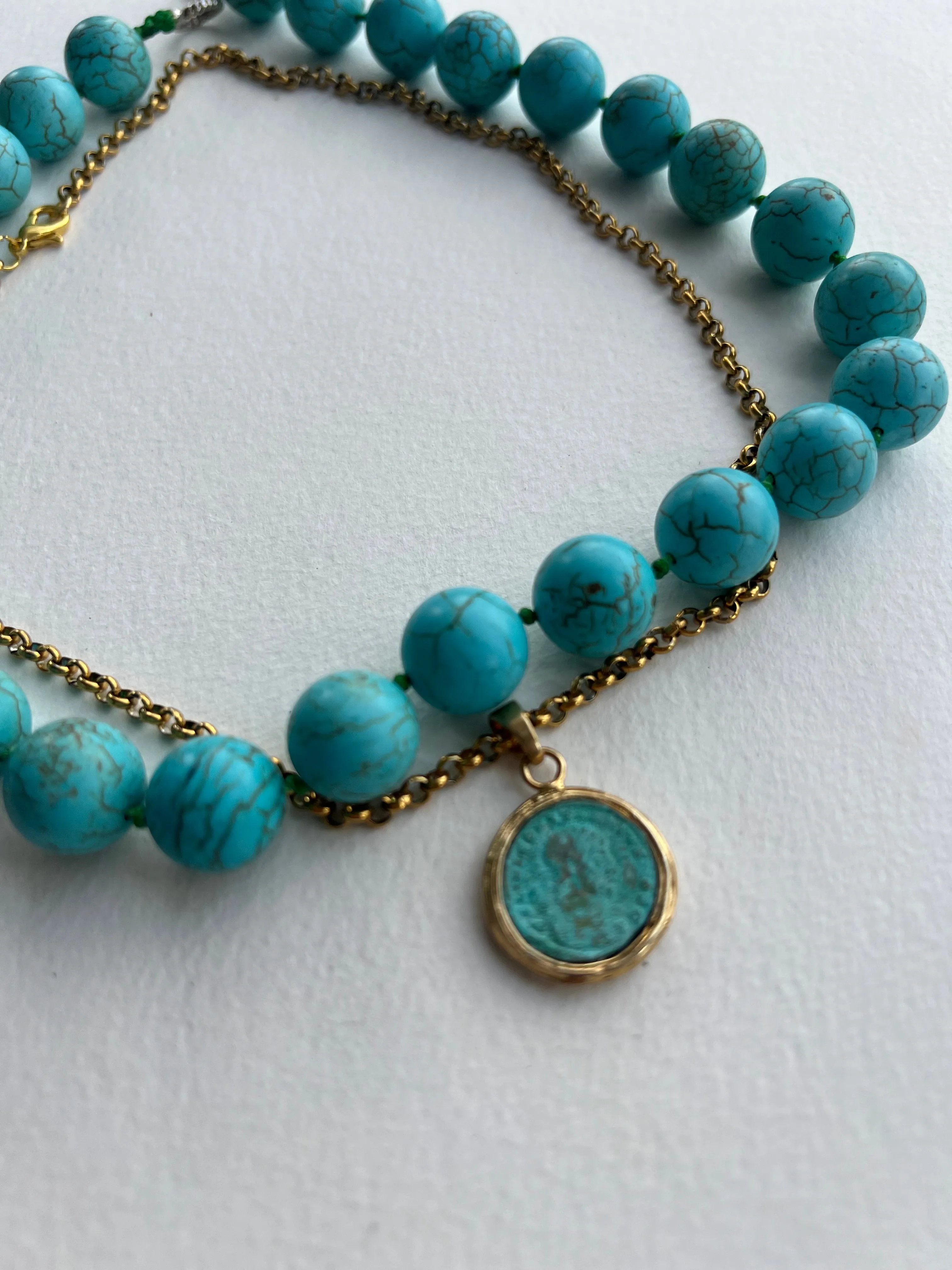 Italian Coin Necklace | Susannah