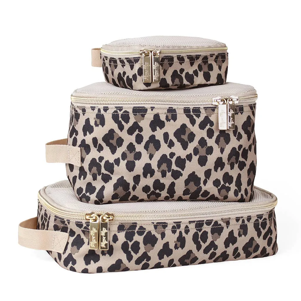 Itzy Ritzy - Leopard Pack Like a Boss Diaper Bag Packing Cubes