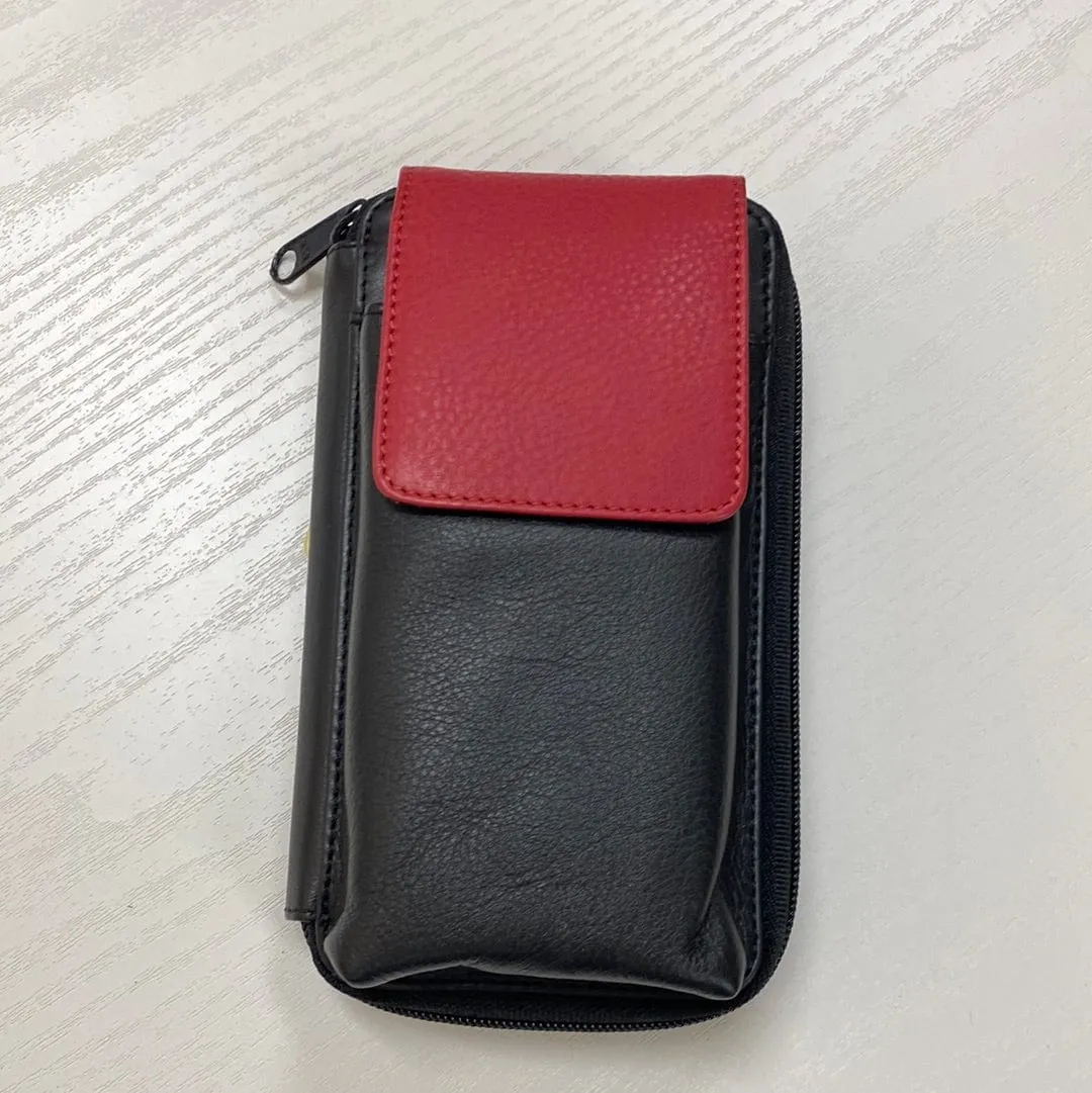 JBG Ladies RFID Crossbody Cell Wallet  - JB834