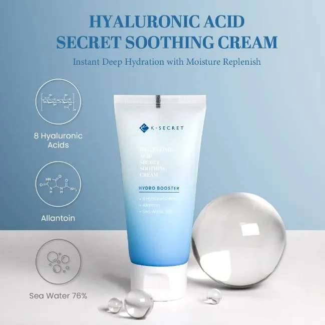 K-Secret Hyaluronic Acid Secret Soothing Cream