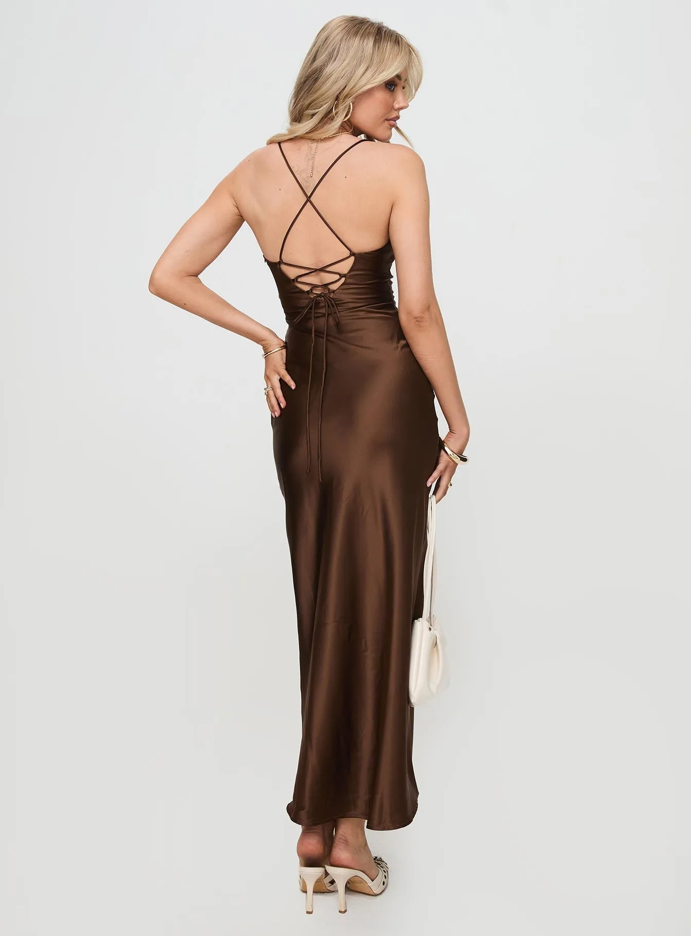 Kammie Maxi Dress Choc