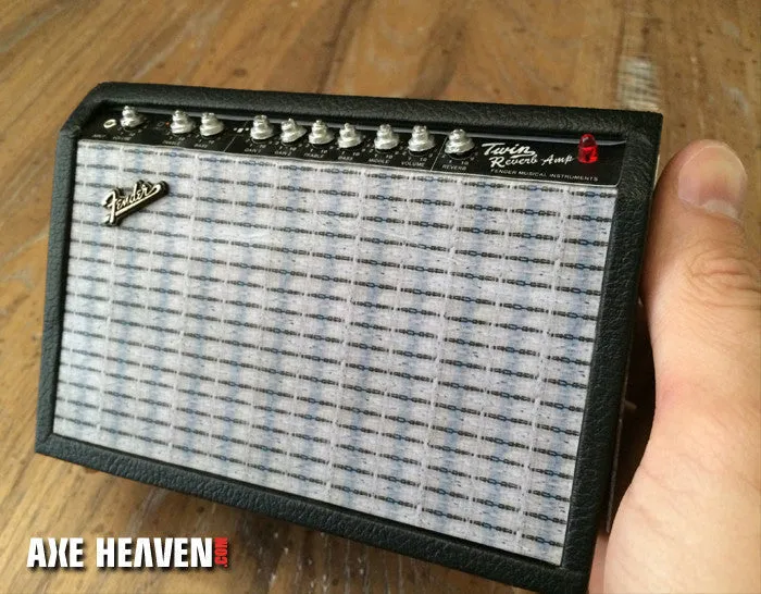 LICENSED MINI FENDER TWIN-REVERB ORNAMENTAL AMP MODEL