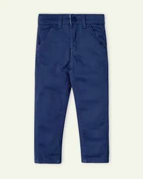 Moonlight Blue Slim Fit Chinos