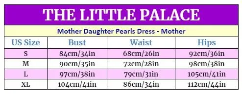 Mother Daughter Pearls Dress