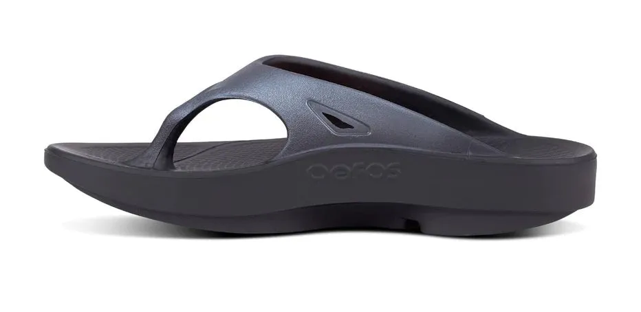 Oofos Ooriginal Sport Recovery Thong Sandal - Graphite