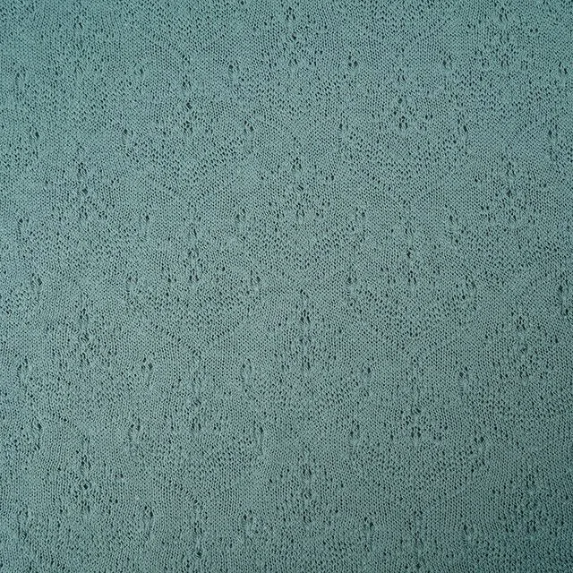 Organic Cotton Lace Blanket - Various Colours