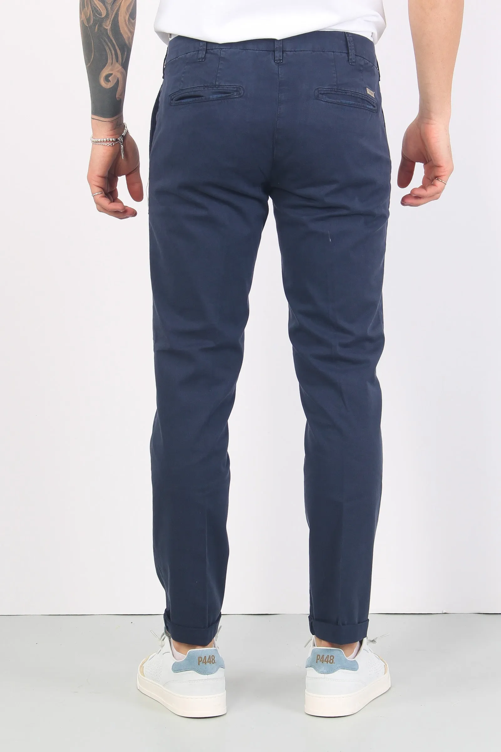 Pantalone Chino Slim Fit Navy