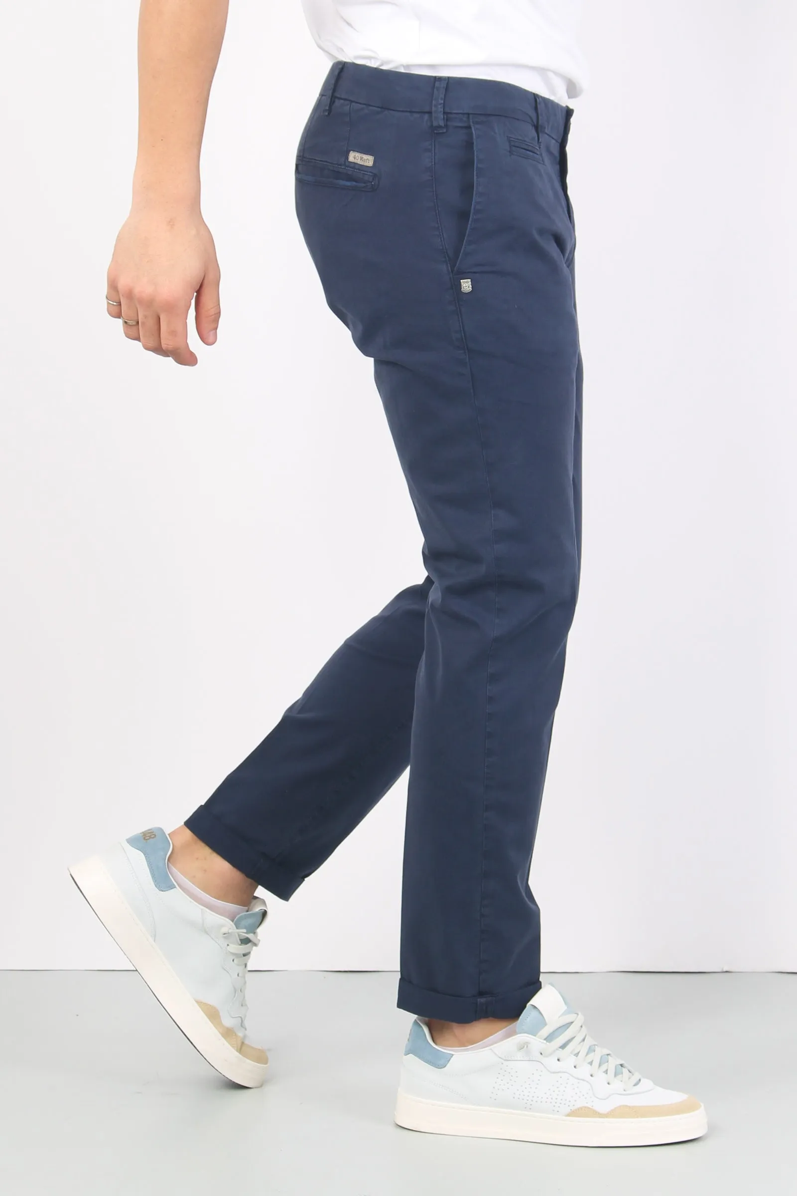 Pantalone Chino Slim Fit Navy