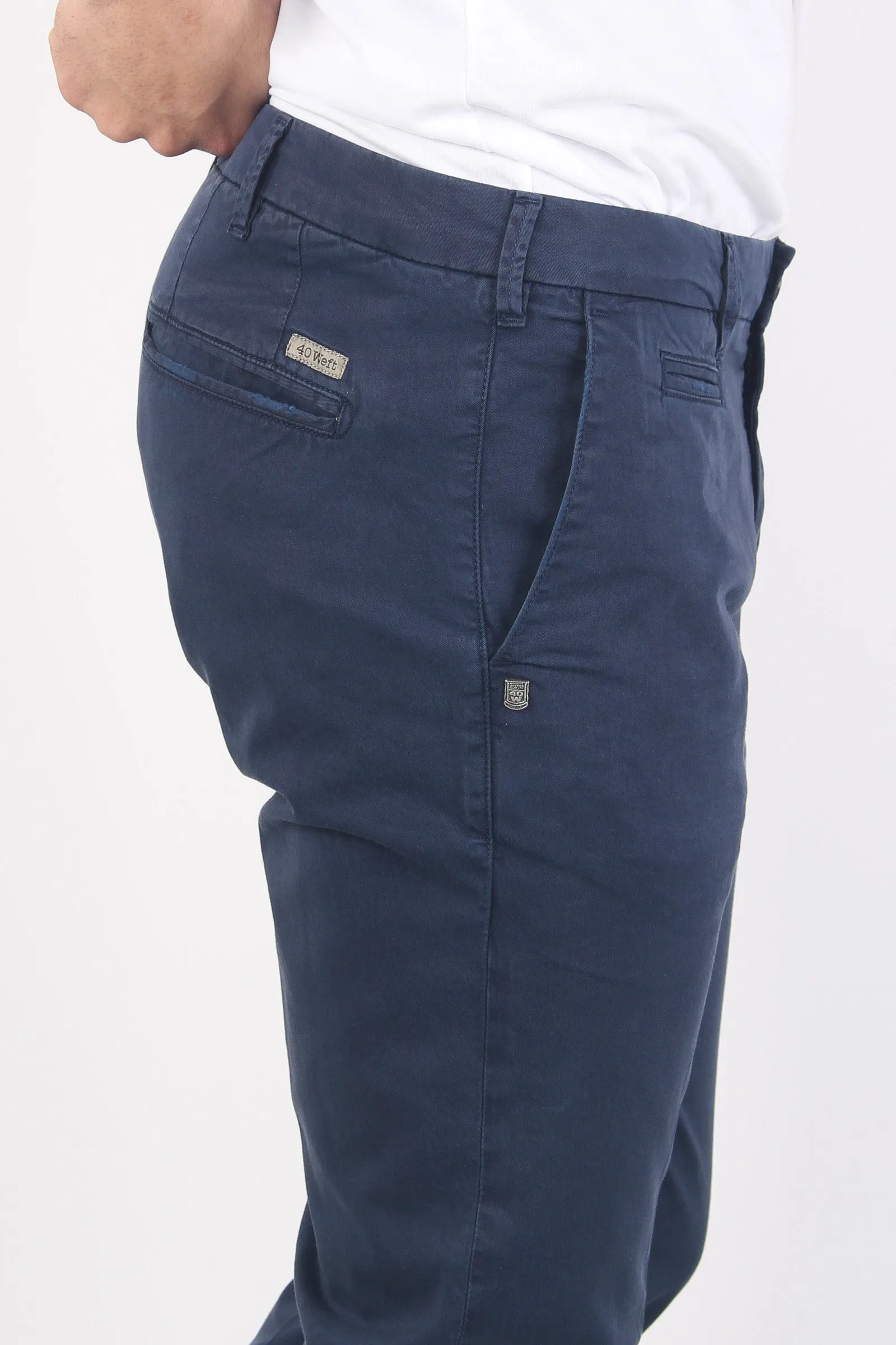 Pantalone Chino Slim Fit Navy