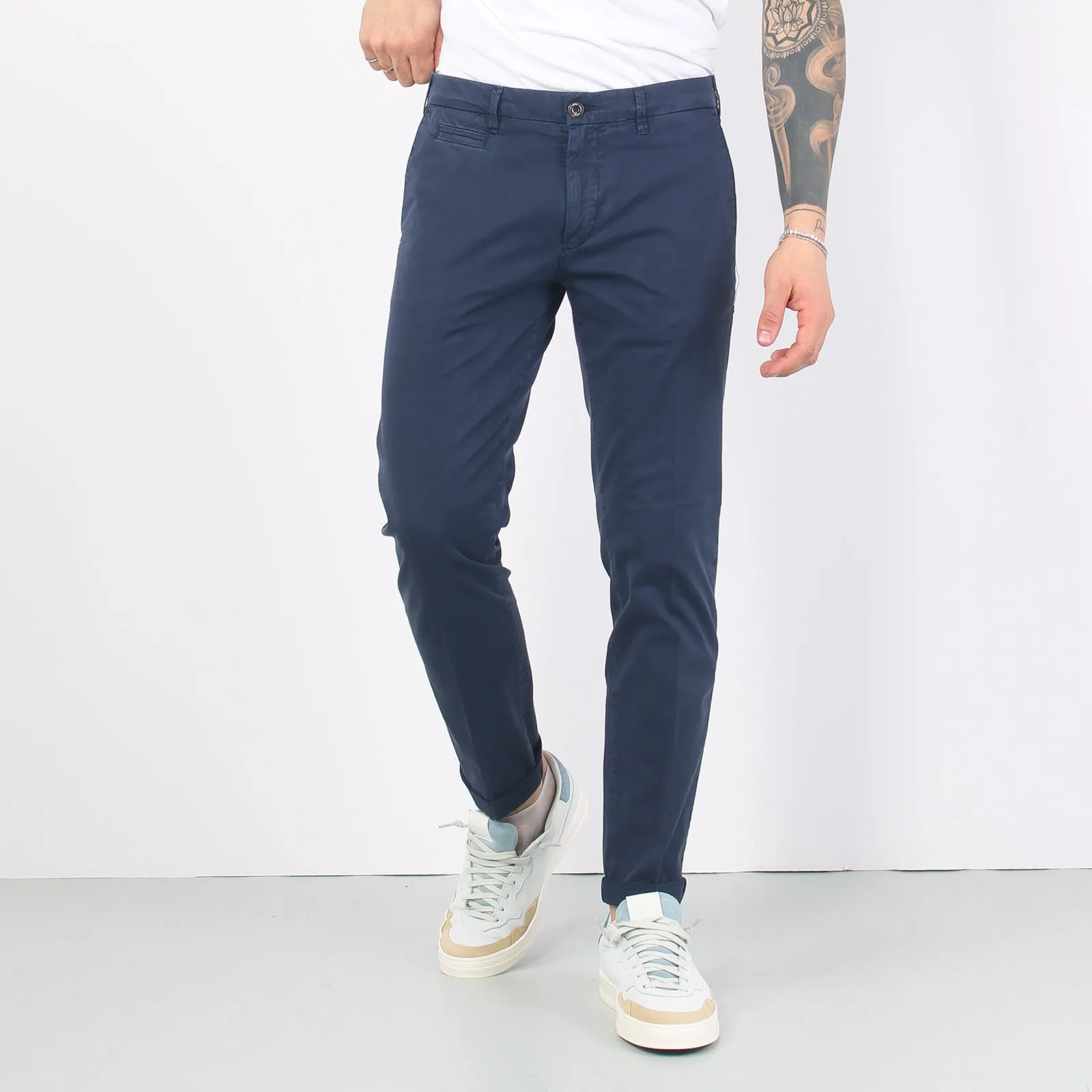 Pantalone Chino Slim Fit Navy