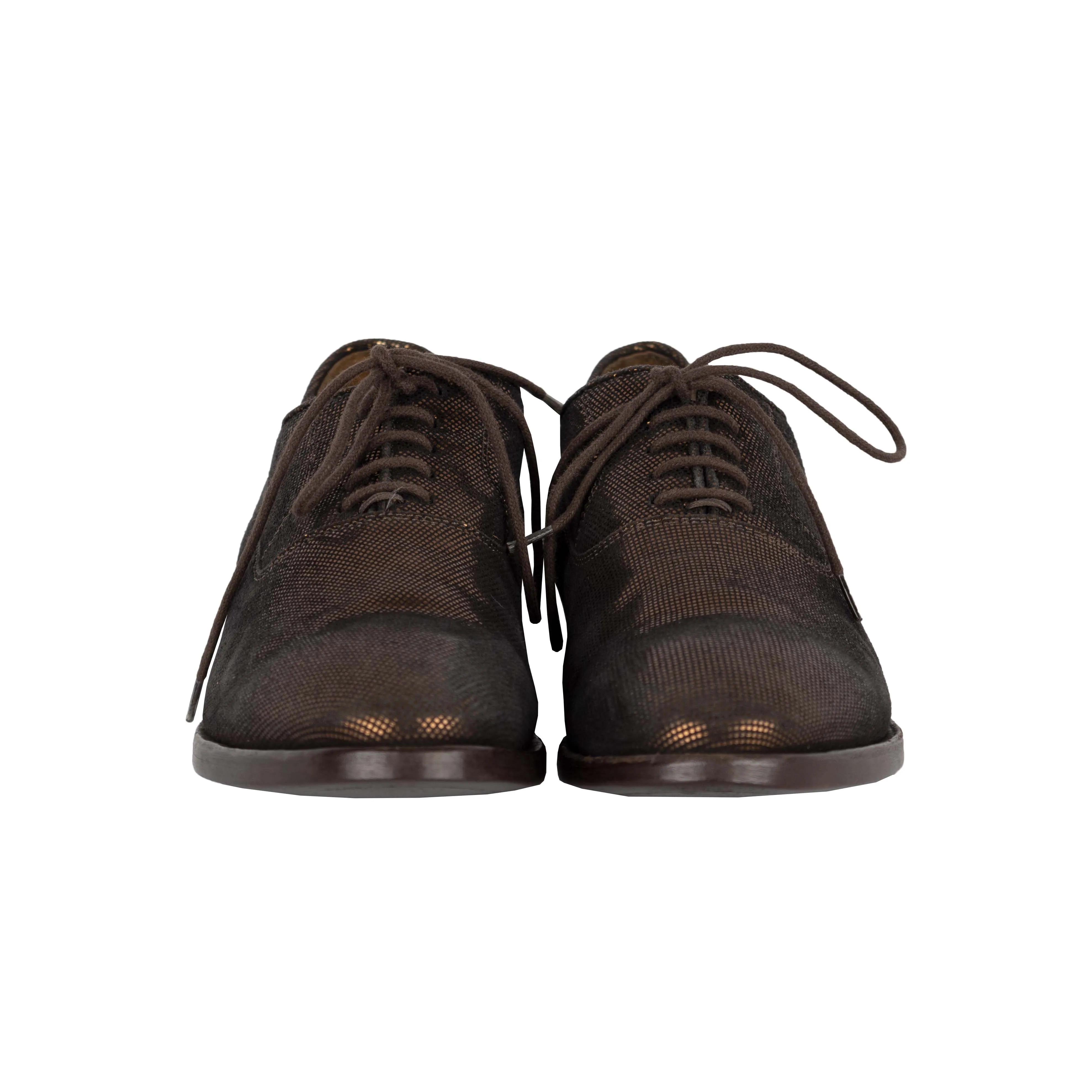 Paul Smith Metallic Lace-up Shoes - '10s