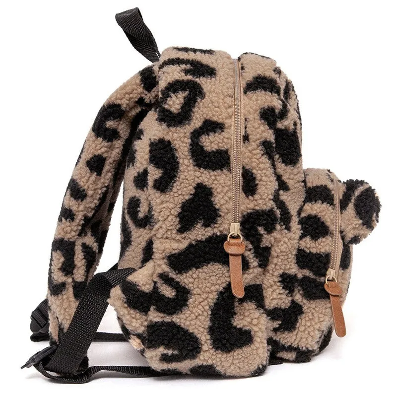 Petit Monkey Backpack - Leopard